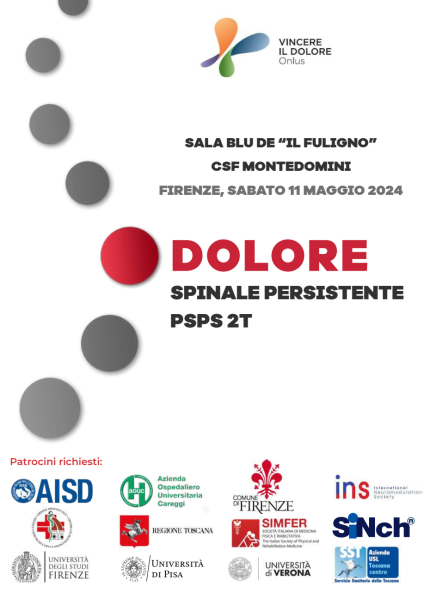 Locandina dolore spinale
